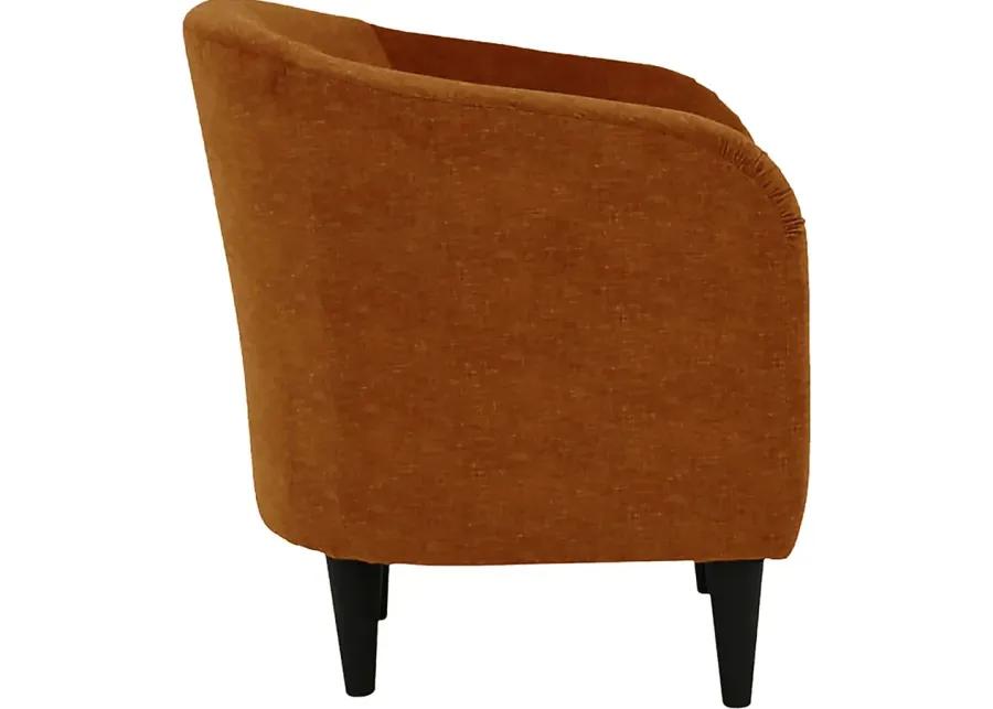 Emsabit Orange Accent Chair