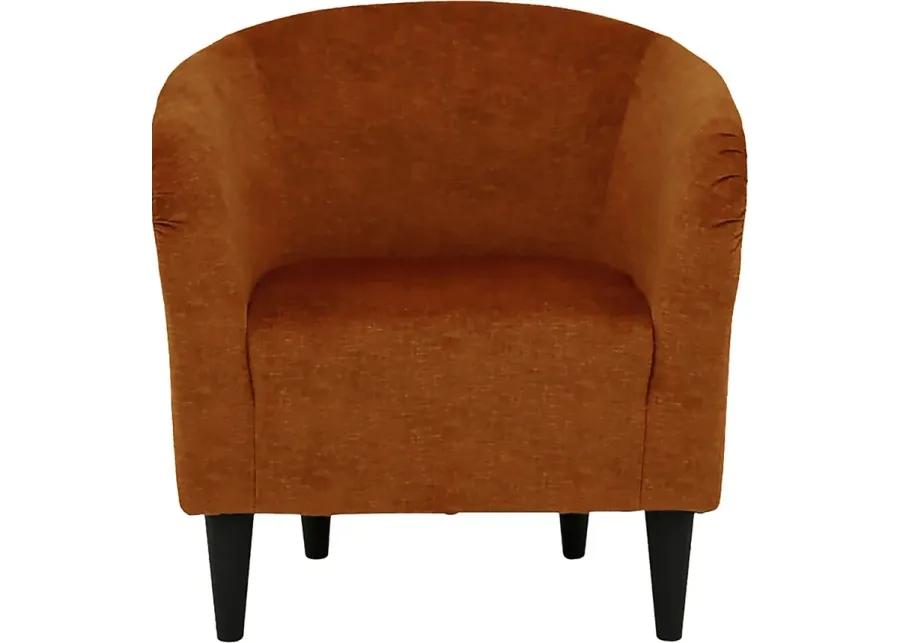 Emsabit Orange Accent Chair