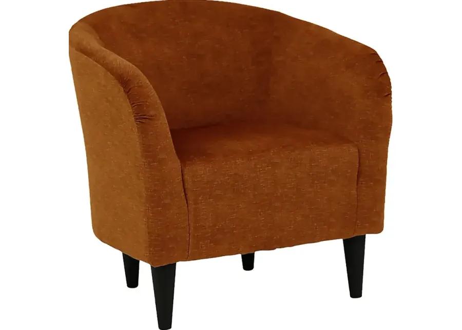 Emsabit Orange Accent Chair