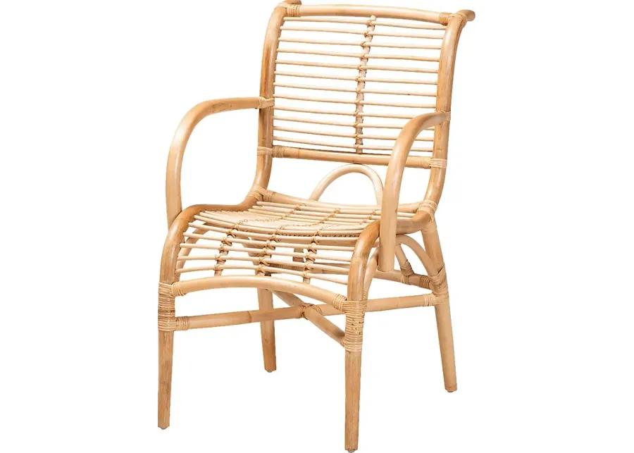 Gerlaugh Natural Arm Chair