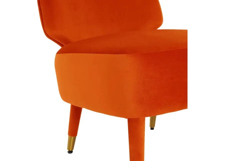 Mildine Orange Accent Chair