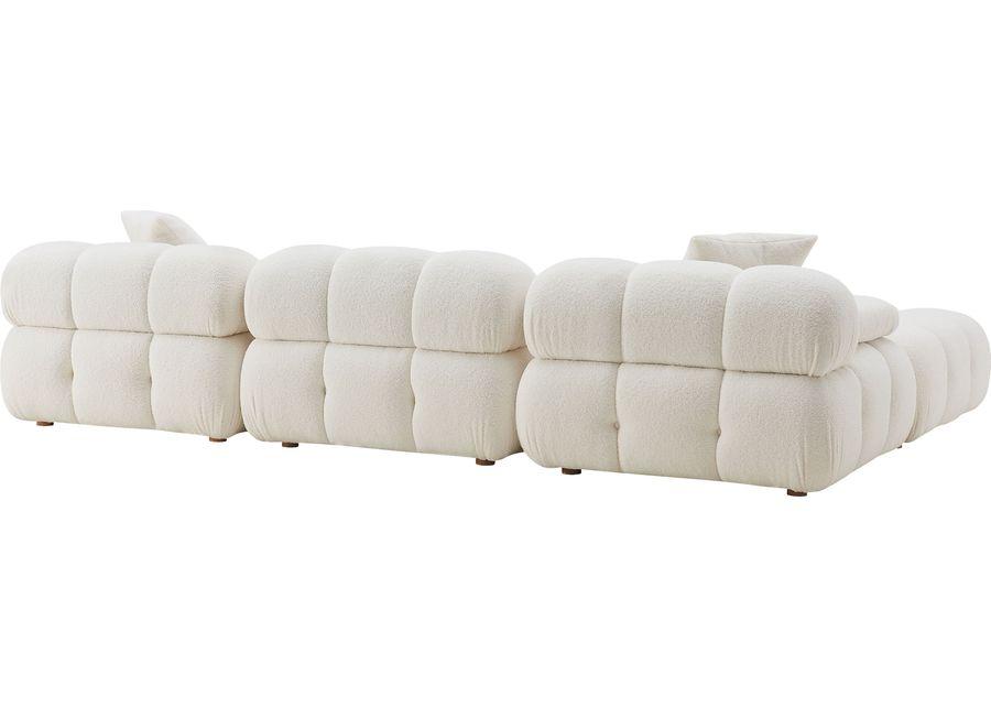 Crianza Cream 4 Pc Sectional