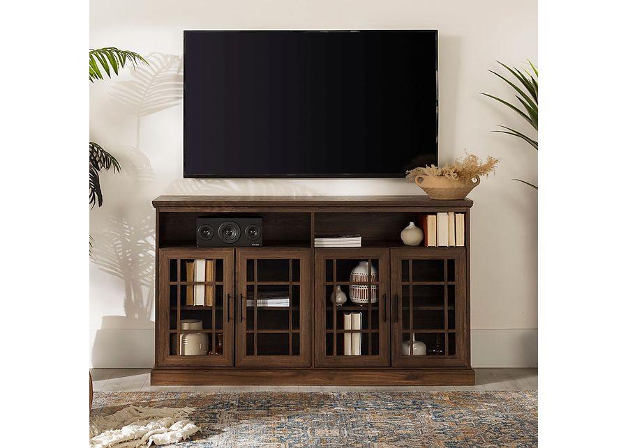 Sandwedge Walnut 58 in. Console