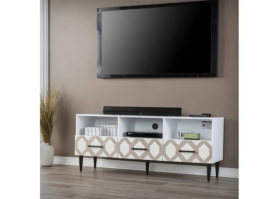 Windycrest White 54 in. Console