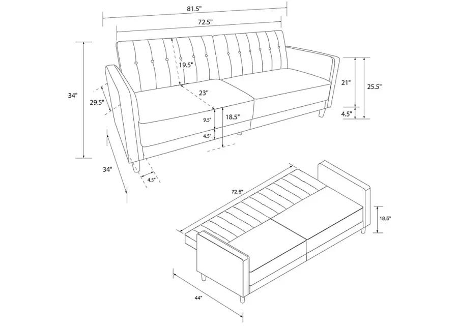 Boxmeer Rust Futon