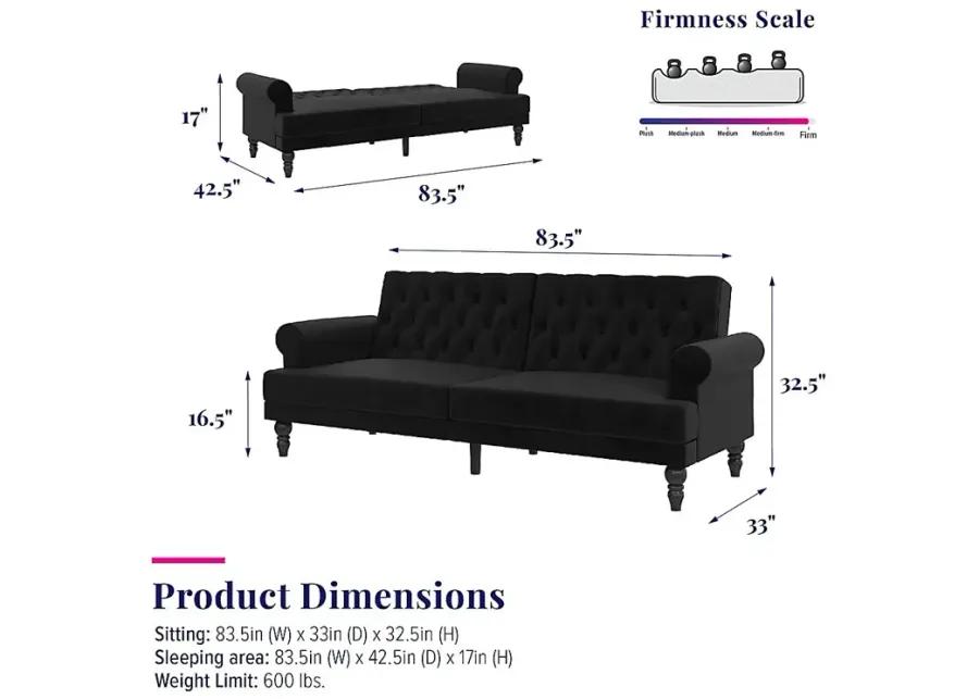 Curritock Black Futon