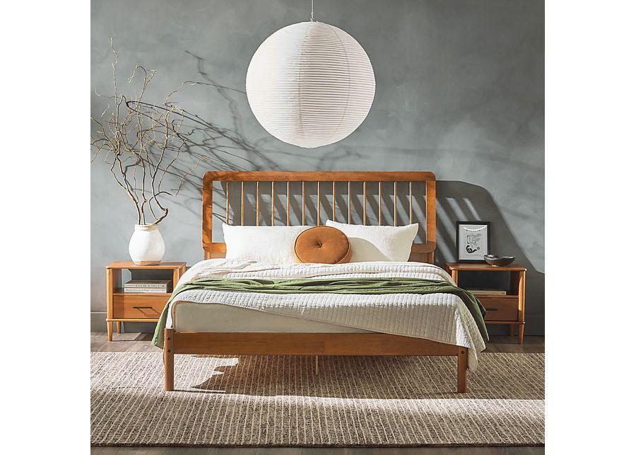 Tellicherry Caramel Queen Bed