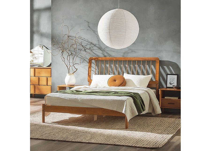 Tellicherry Caramel Queen Bed