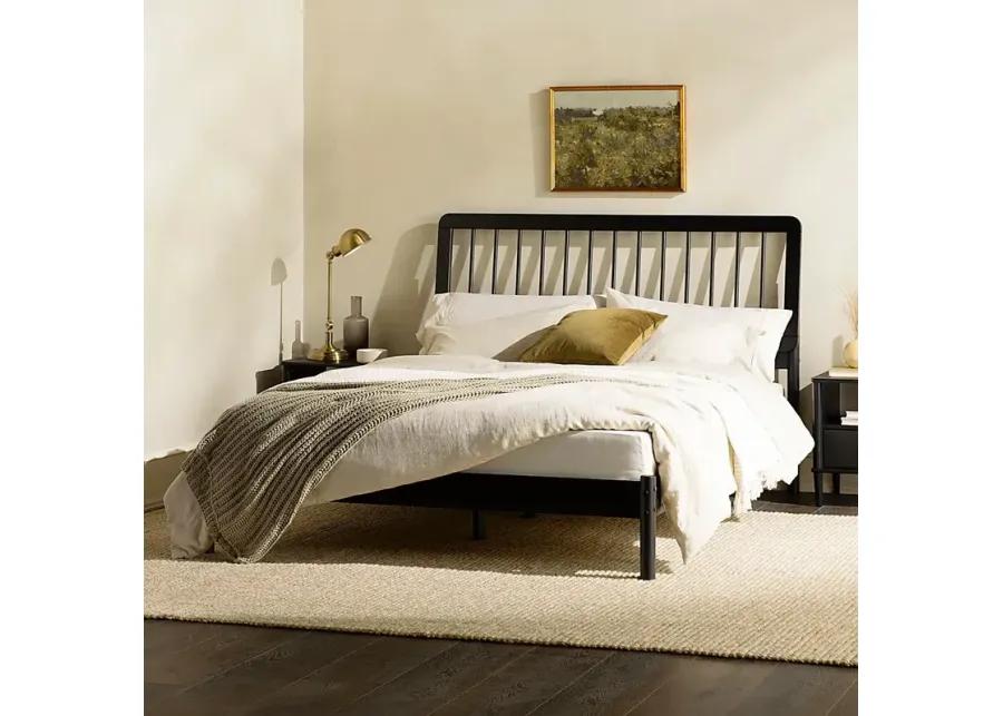 Tellicherry Black Queen Bed