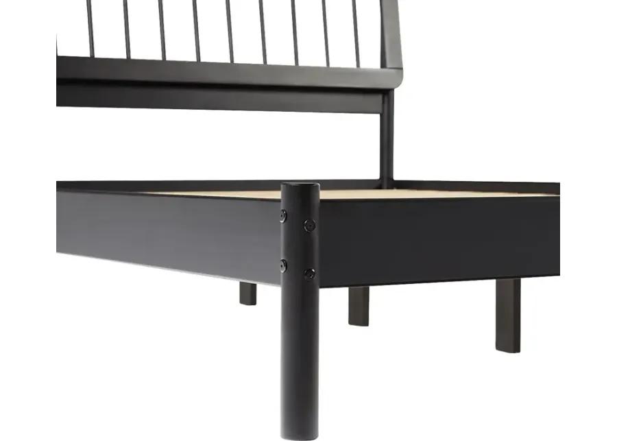 Tellicherry Black Queen Bed