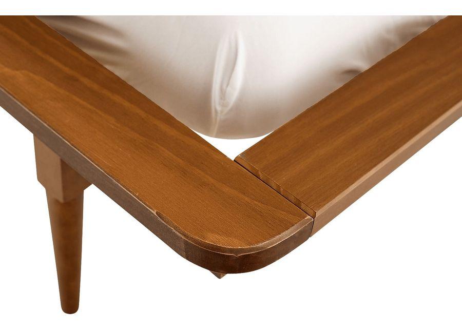 Marblewood Caramel Queen Bed