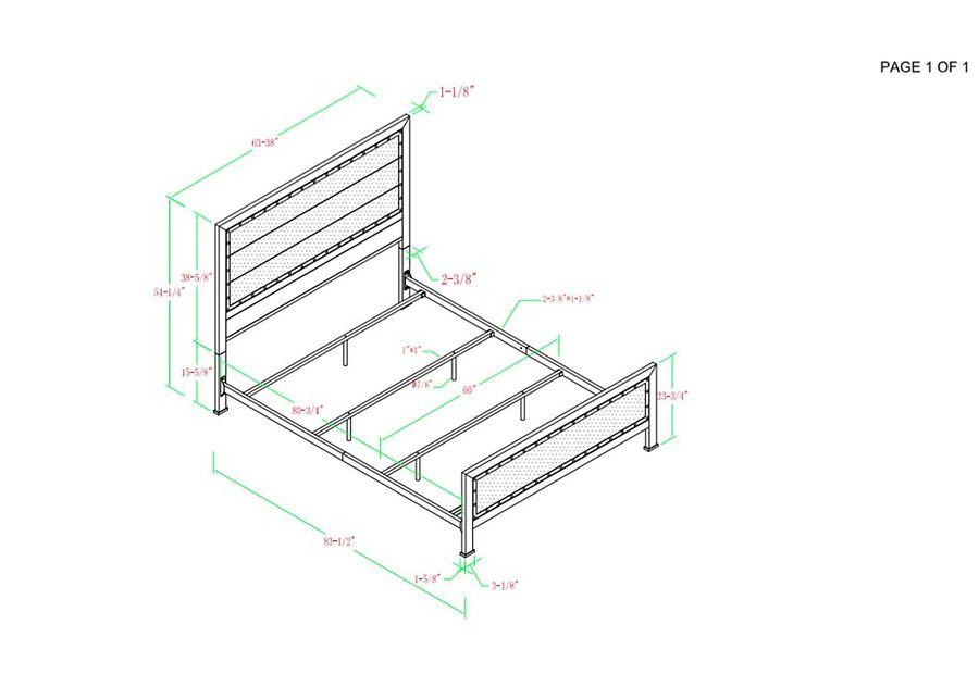 Brooksvale Gray Queen Bed