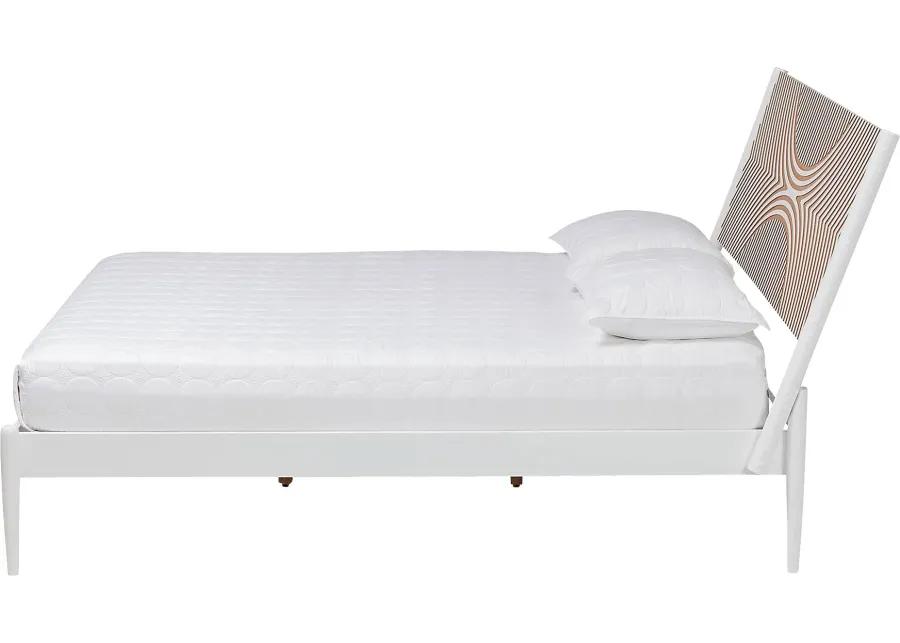 Naugle White Queen Bed