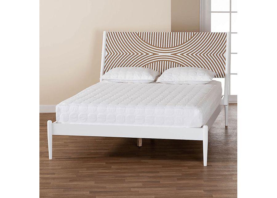 Naugle White Queen Bed