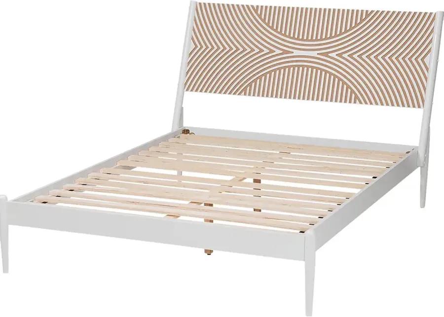 Naugle White Queen Bed