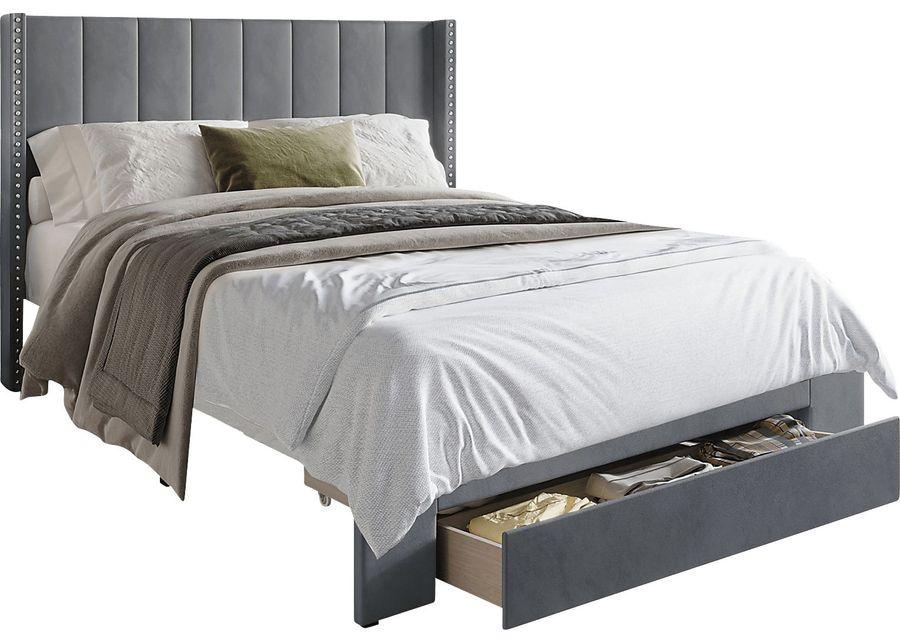 Lischey Gray Queen Bed