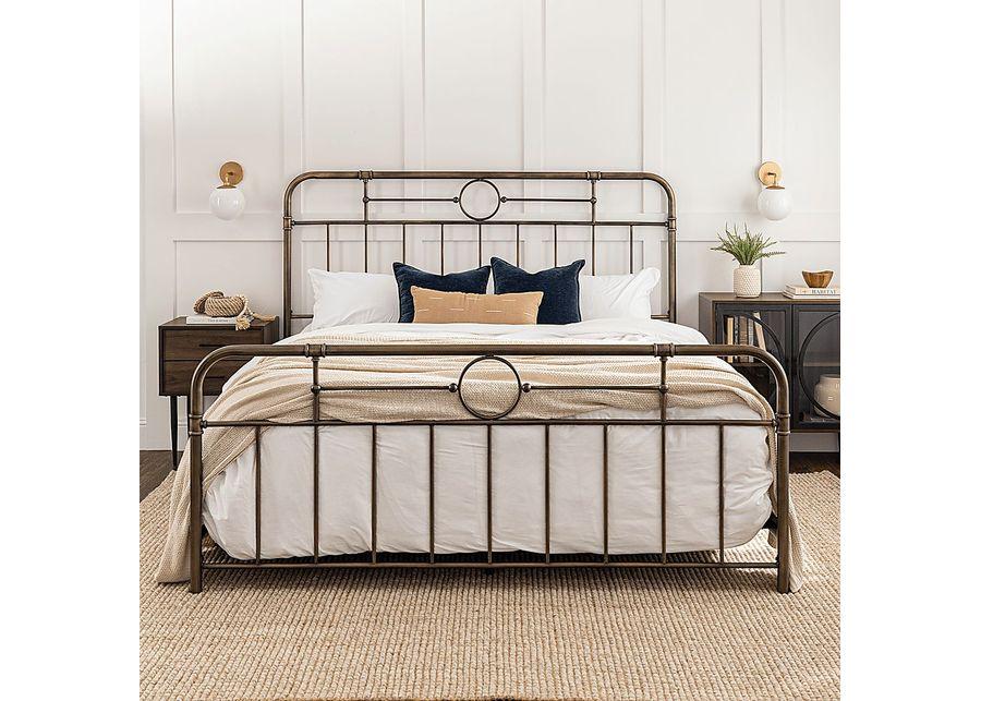 Bernius Bronze King Bed