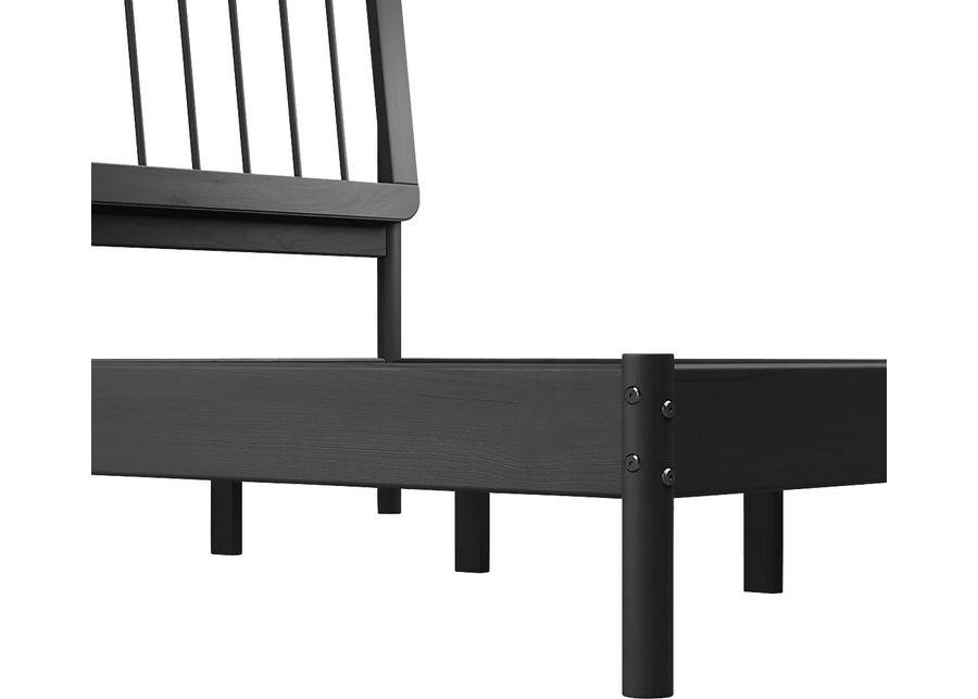 Tullgean Black King Bed