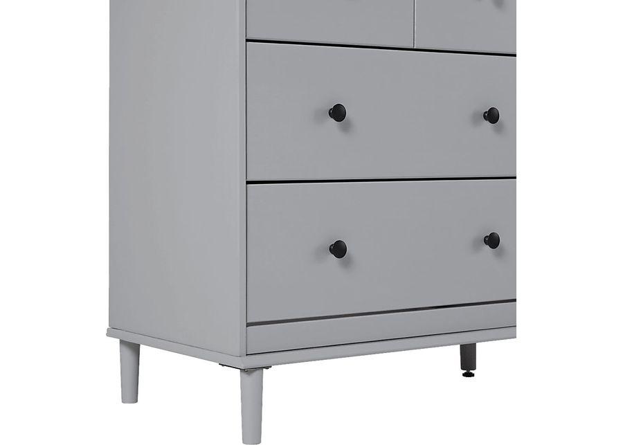 Murrell Gray 6 Drawer Dresser