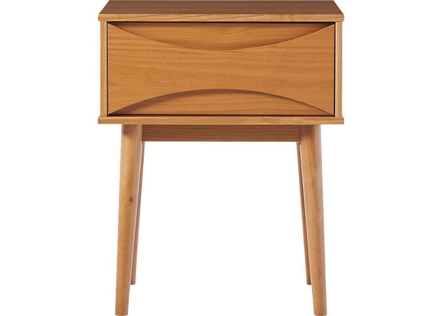 Vidaulan Caramel Nightstand