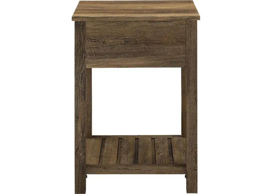 Tabbystone Oak Nightstand