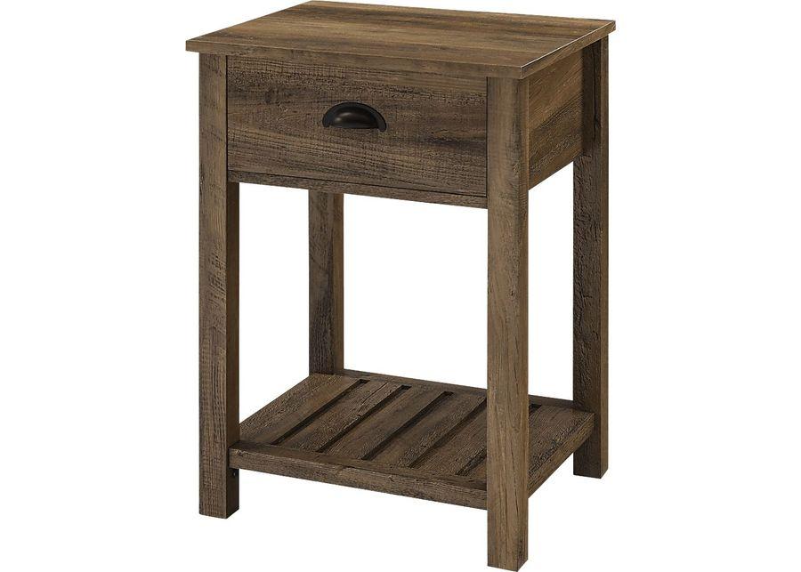 Tabbystone Oak Nightstand