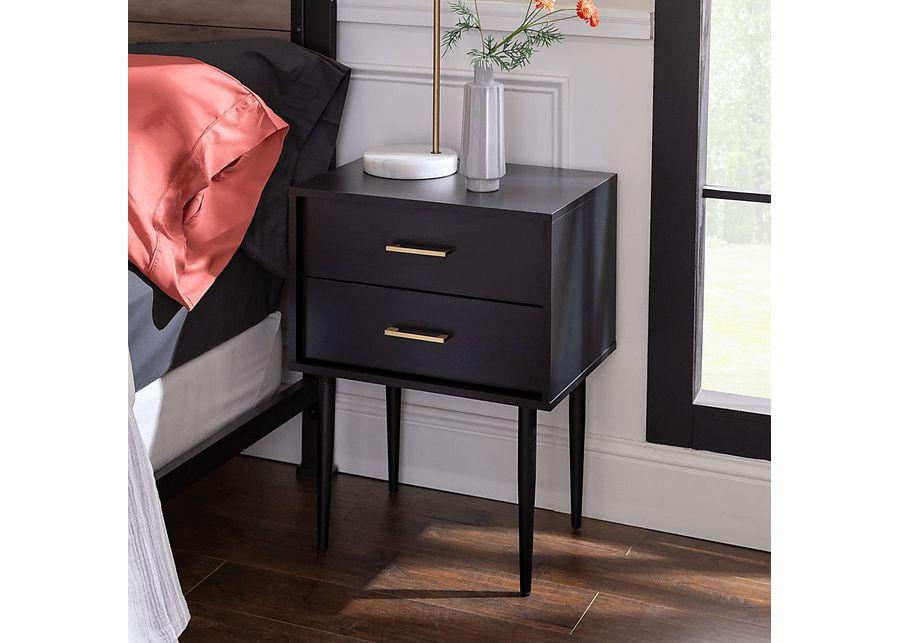 Meissen Black Nightstand