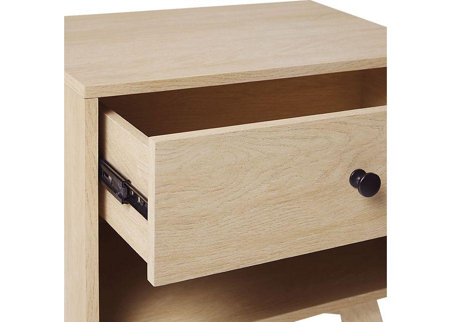 Baleville Oak Nightstand