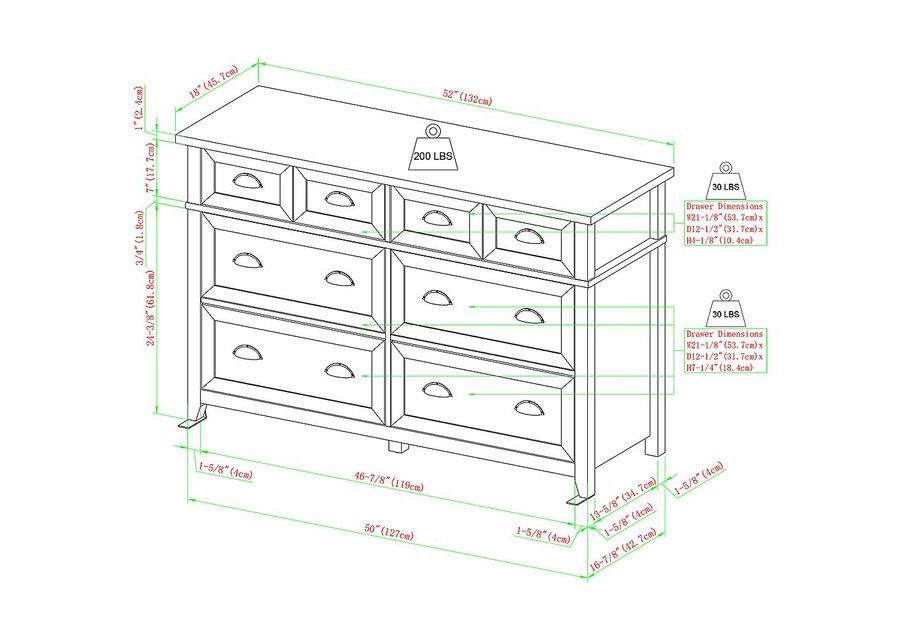 Bramwyck Gray Dresser