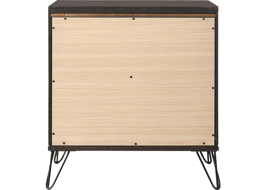 Copasaw Dark Brown Nightstand