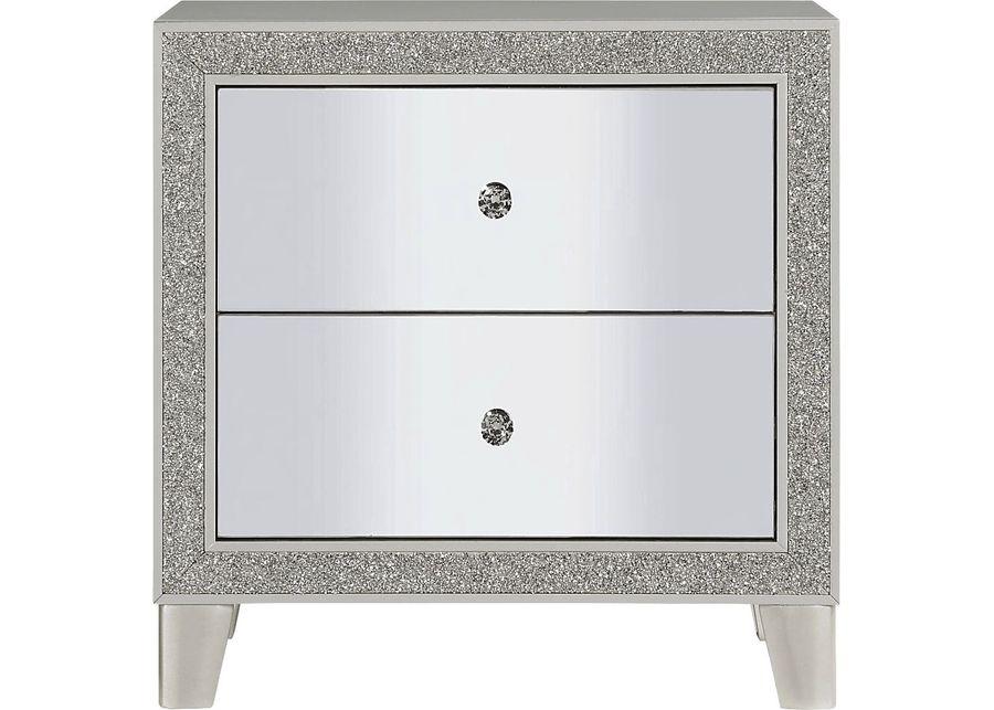 Desiles Champagne Nightstand