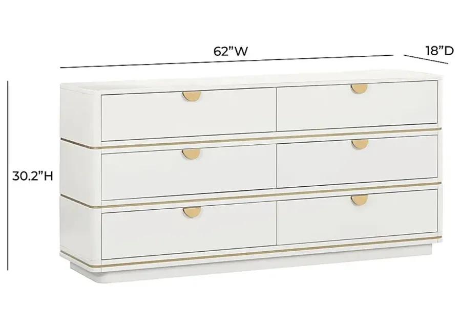 Purdon Cream Dresser