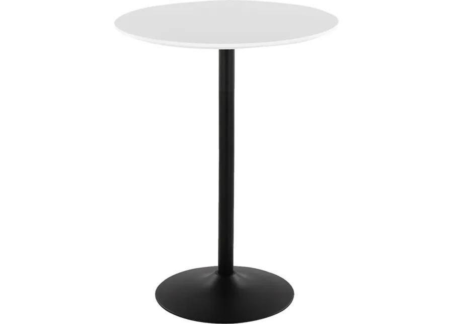 Tallfern White Adjustable Pub Table