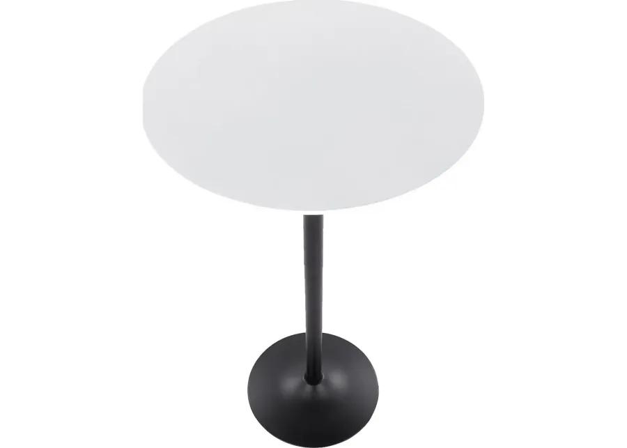 Tallfern White Adjustable Pub Table