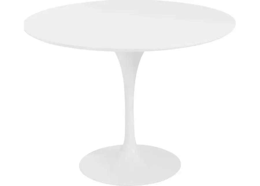 Kurela II White Dining Table