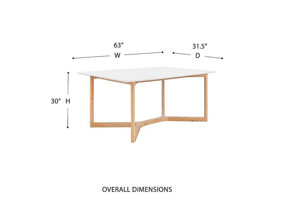 Moyhers White Dining Table