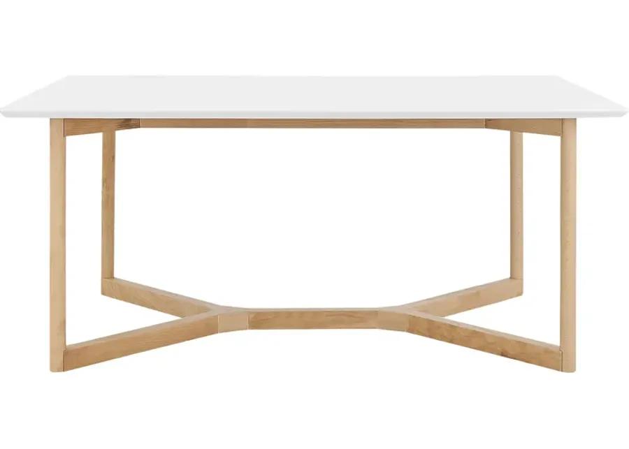 Moyhers White Dining Table