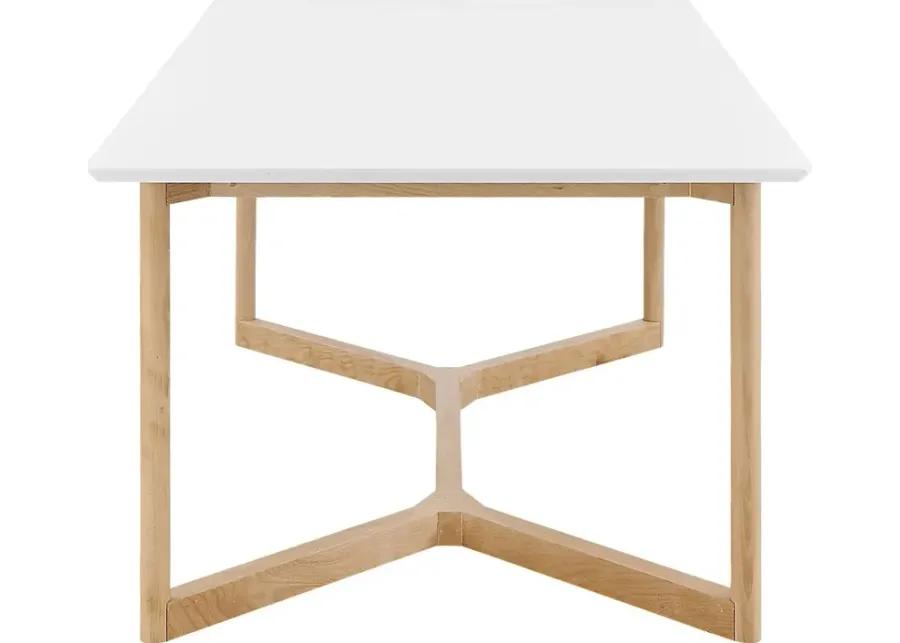 Moyhers White Dining Table