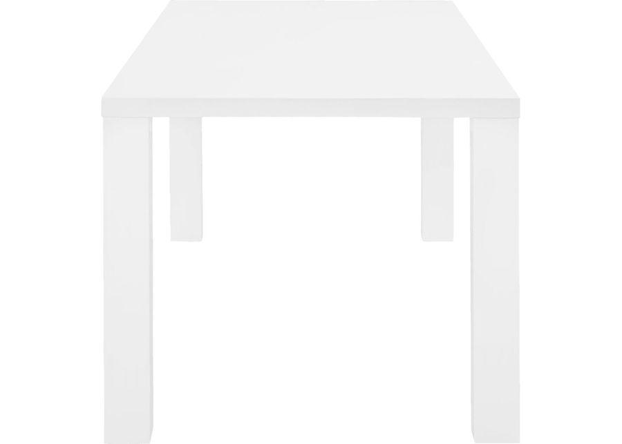 Ritenour White 70 in. Dining Table