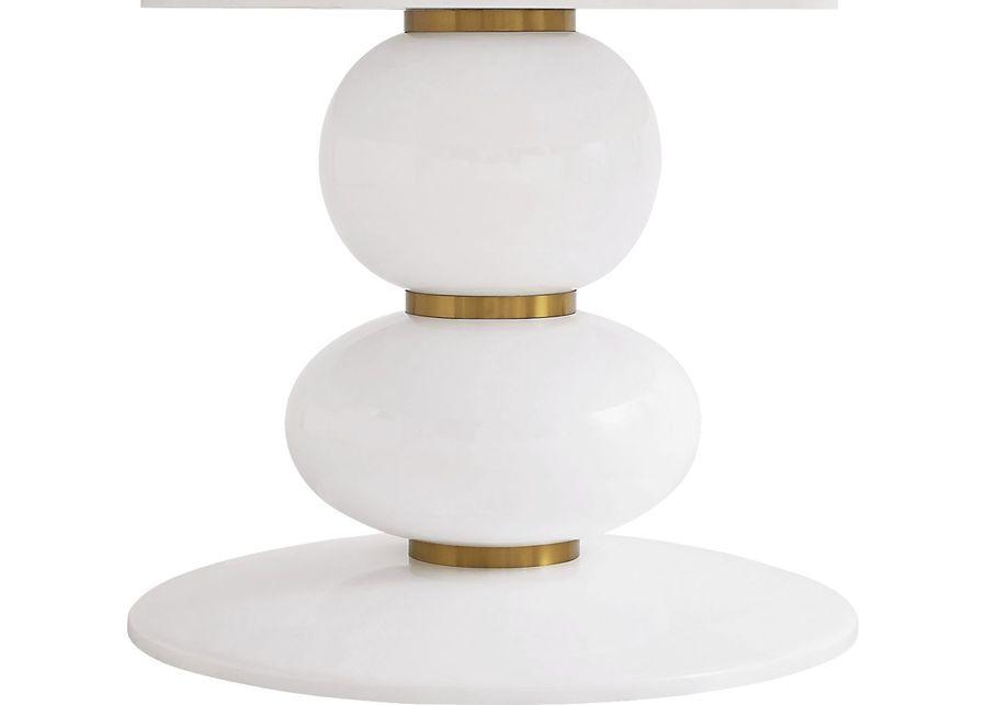 Fargreen White 72 in. Dining Table