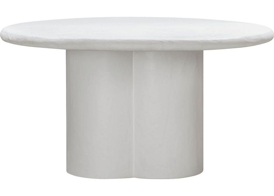 Mayfred White Dining Table