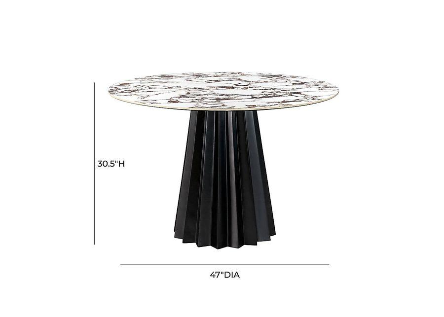 Reeser Black Dining Table