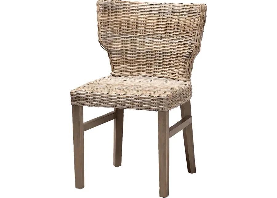 Veronas Brown Side Chair