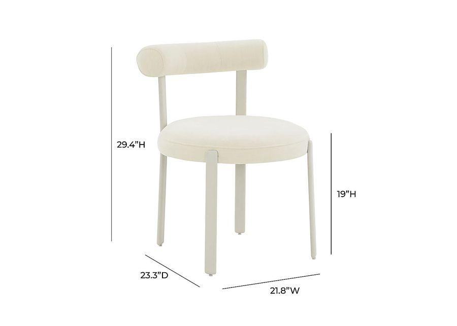 Fayrene Cream Dining Chair