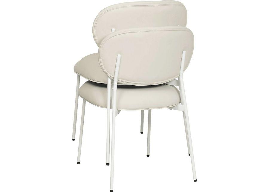 Keloba IV Cream Dining Chair, Set of 2