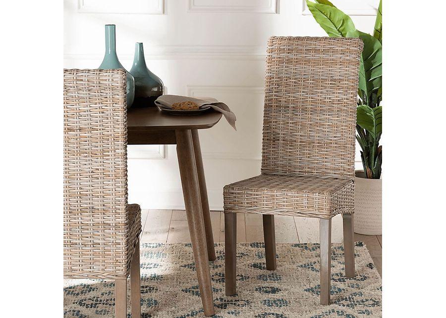 Diuguid Taupe Dining Chair