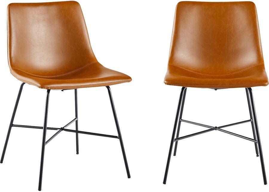 Cassamia Brown Side Chair, Set of 2