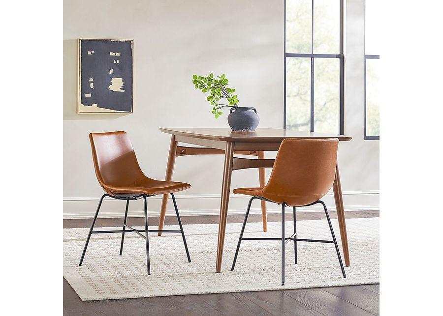 Cassamia Brown Side Chair, Set of 2