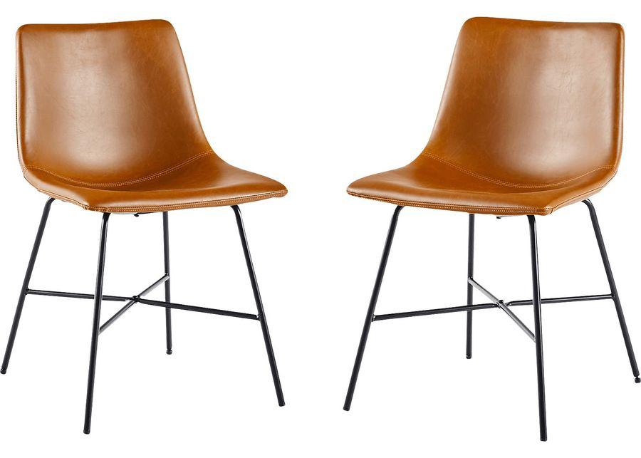 Cassamia Brown Side Chair, Set of 2