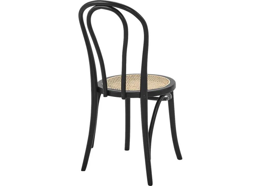 Brouwers Black Dining Chair, Set of 2